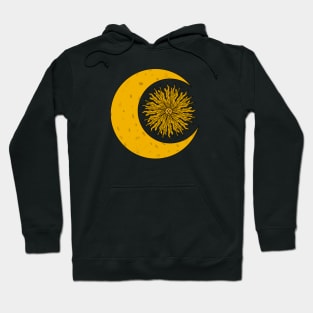 Celestial Sun and Moon Hoodie